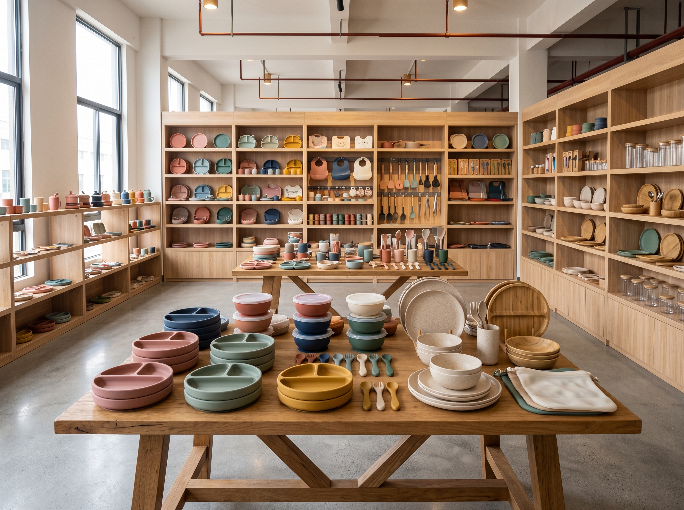 Naikegroup product sample showroom