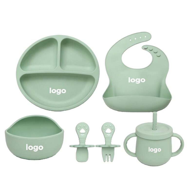 Silicone Newborn Feeding Gift Set OEM ODM custom product reference