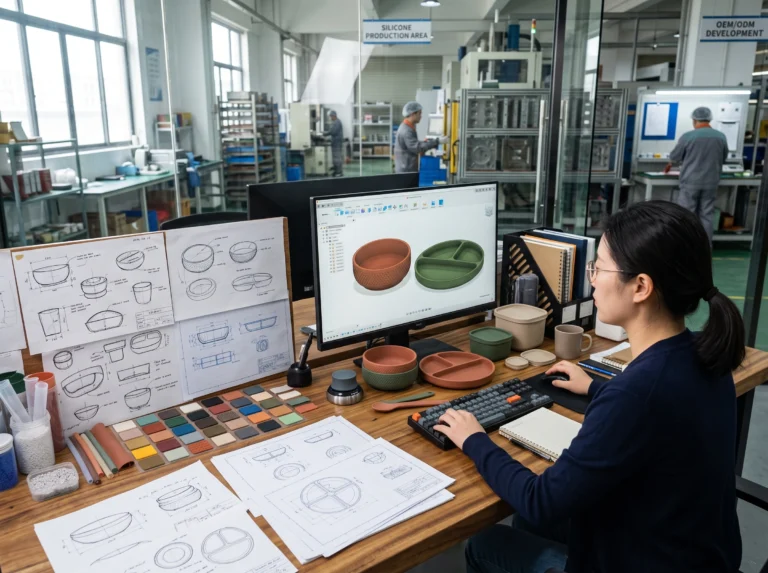 Non-Spill Silicone Toddler Cup custom design tooling and factory production support