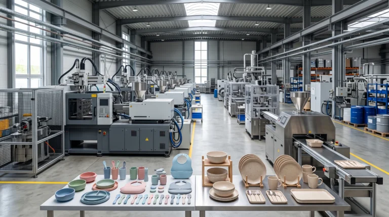 Bamboo-Lid Reusable Bento Box custom design tooling and factory production support