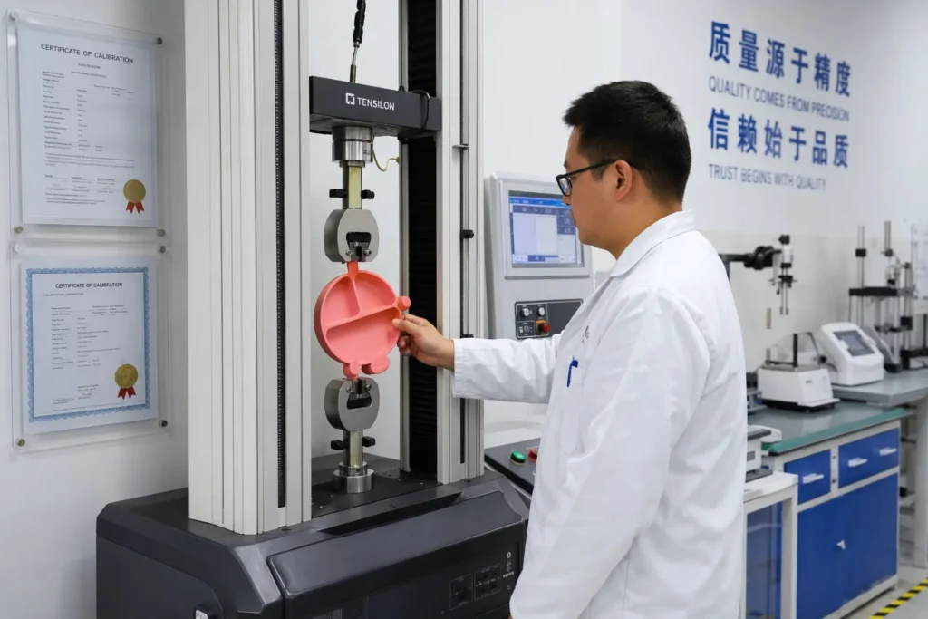 silicone lab test