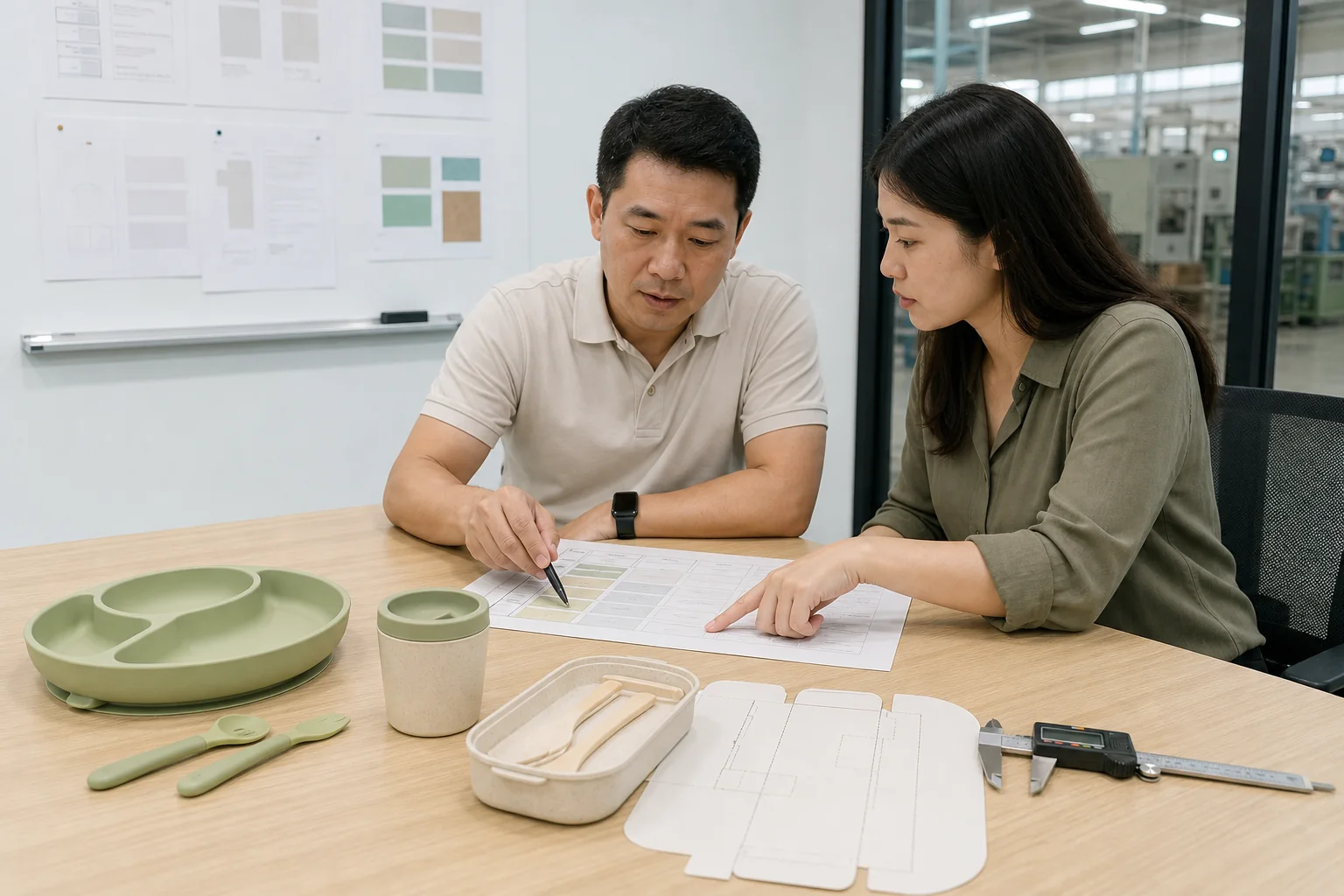 Buyer and factory specialist review tableware destination intended use SKU claims and evidence responsibilities