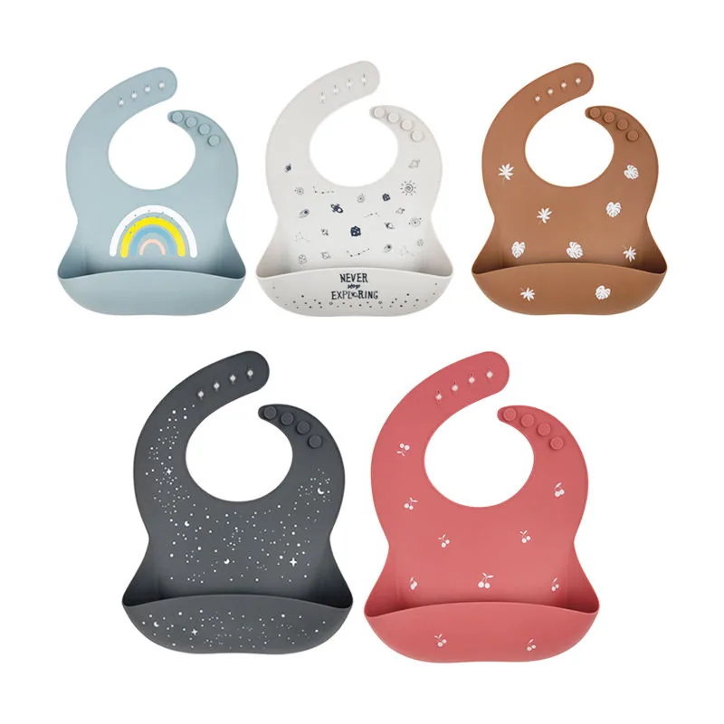 Custom Silicone Baby Bib Manufacturer
