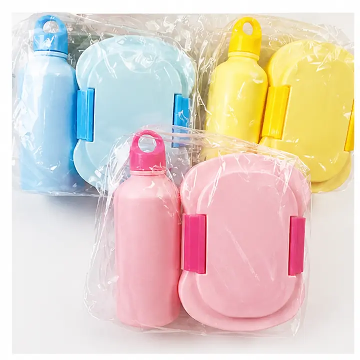 Double-Bottle Lunch Box Set catalog hero view for OEM ODM customization