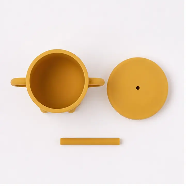 Two-Handle Silicone Mini Cup catalog hero view for OEM ODM customization