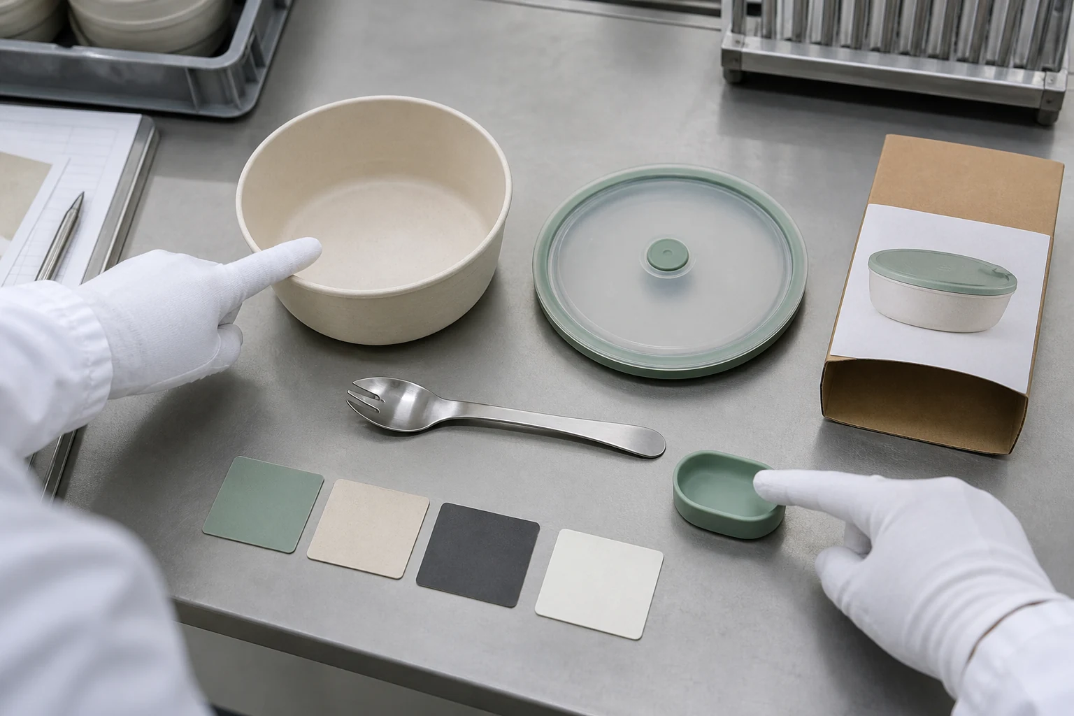 Buyer maps tableware components materials decorations and exposure pathways for a California market review